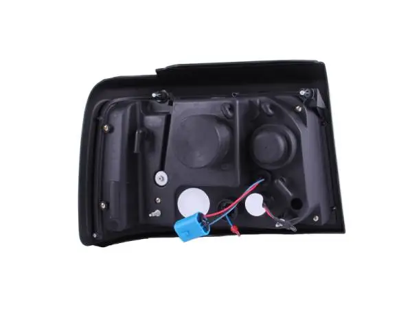 ANZO 1992-1996 Ford F-150 Projector Headlights w/ Halo Chrome w/ Side Markers and Parking Lights image 6