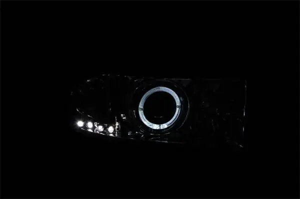 ANZO 1994-2001 Dodge Ram Projector Headlights w/ Halo Chrome image 3