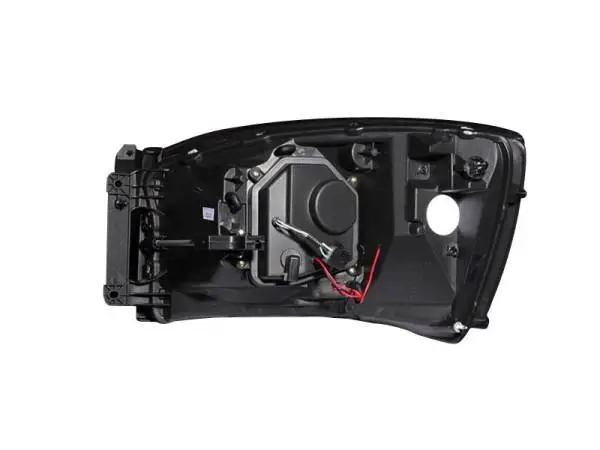 ANZO 2006-2008 Dodge Ram 1500 Projector Headlights w/ Halo Chrome image 6
