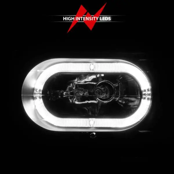 ANZO 88-98 Chevrolet C1500 Crystal Headlights Black Housing w/ Signal and Side Marker Lights thumbnail 12