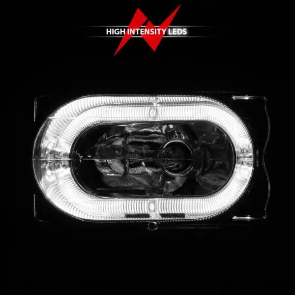 ANZO 88-98 Chevrolet C1500 Crystal Headlights Chrome Housing w/ Signal and Side Marker Lights thumbnail 12
