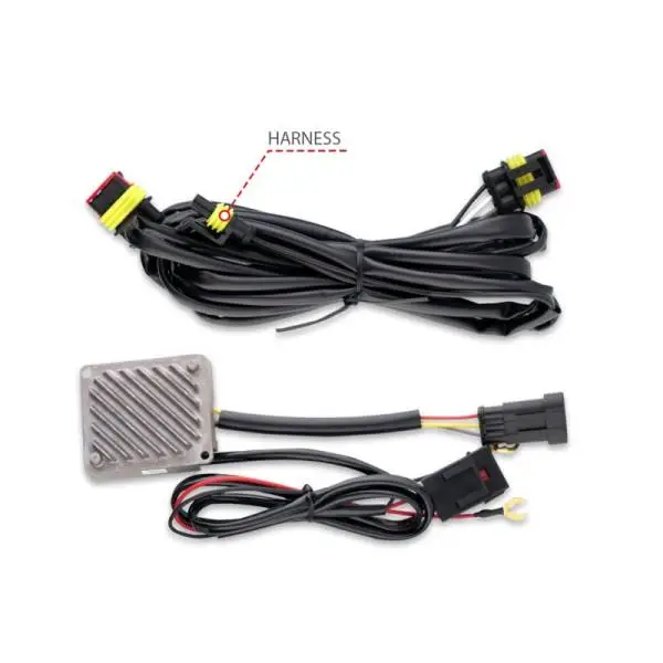 ANZO 19-22 Chevrolet Silverado 1500 LED Proj HL w/Lgt Bar SwBk Seq. Blk w/In. Light - Driver Side ON thumbnail 16