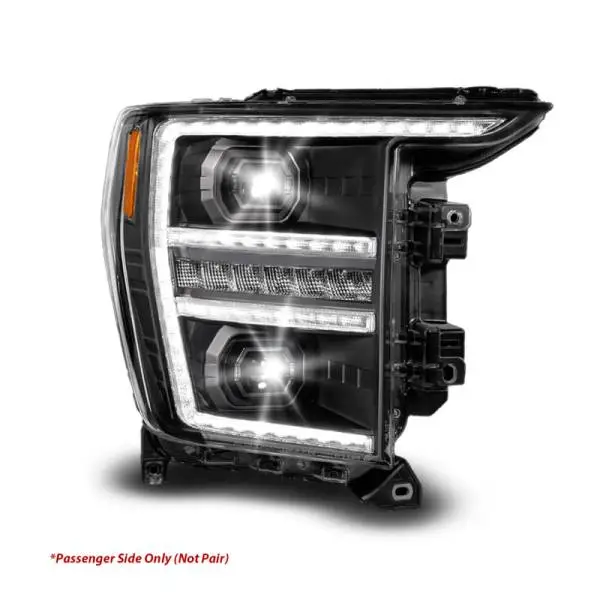 ANZO 21-23 Ford F150 LED Projector Headlight w/Switchback+Sequential - Black (Passenger Side Only) thumbnail 3