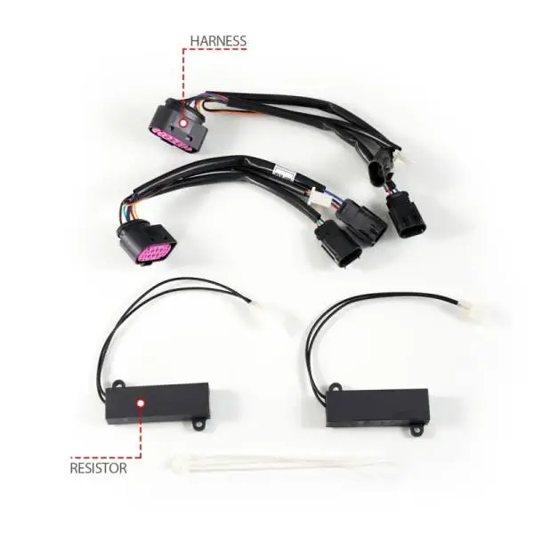 ANZO 09-18 Dodge Ram 1500/2500/3500 Full LED Proj Headlights w/Switchback Light Bar - Black thumbnail 8