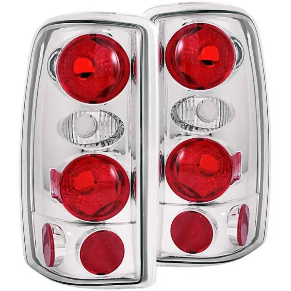 ANZO 2000-2006 Chevrolet Suburban Taillights Chrome image 2