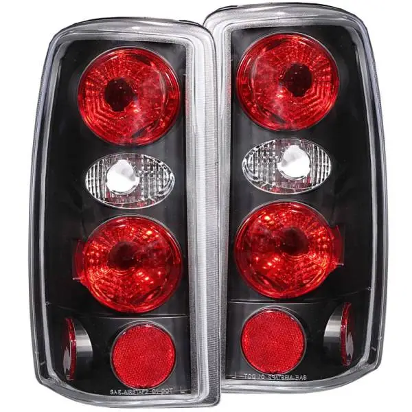 ANZO 2000-2006 Chevrolet Suburban Taillights Black image 2