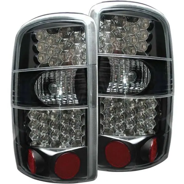 ANZO 2000-2006 Chevrolet Suburban LED Taillights Black image 2