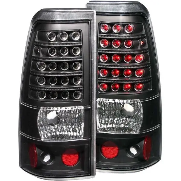 ANZO 2003-2006 Chevrolet Silverado 1500 LED Taillights Black image 2