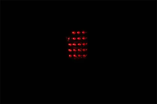ANZO 1999-2007 Chevrolet Silverado 1500 LED Taillights Red/Clear image 8