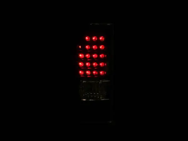 ANZO 1999-2007 Chevrolet Silverado 1500 LED Taillights Black image 3
