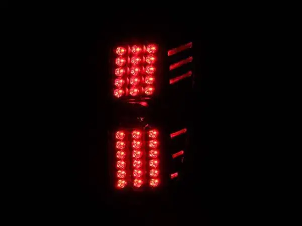 ANZO 2002-2006 Chevrolet Avalanche LED Taillights Black image 3