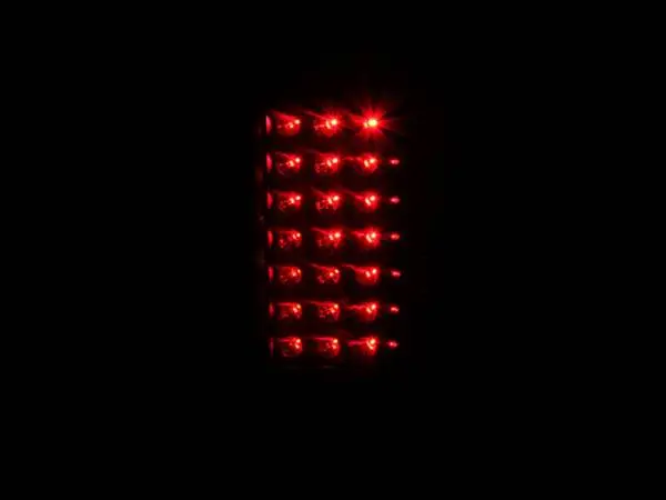 ANZO 2006-2008 Dodge Ram 1500 LED Taillights Black thumbnail 4