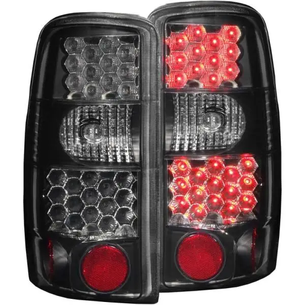 ANZO 2000-2006 Chevrolet Suburban LED Taillights Dark Smoke image 2