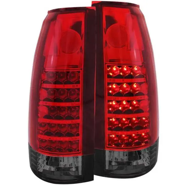ANZO 1999-2000 Cadillac Escalade LED Taillights Red/Smoke thumbnail 2