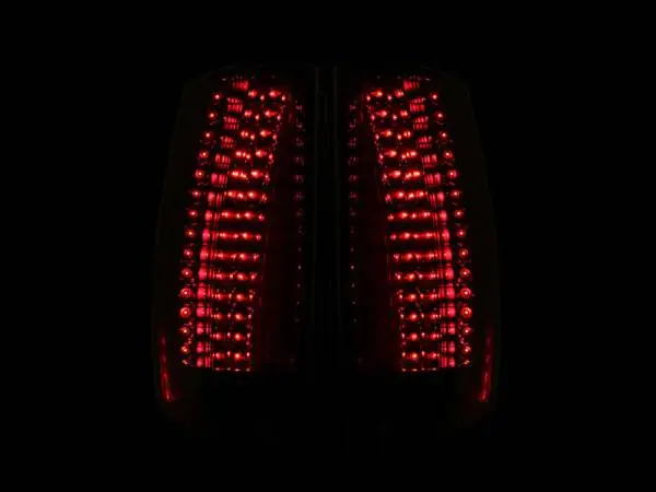 ANZO 2007-2014 Chevrolet Suburban LED Taillights Smoke - Escalade Look thumbnail 3