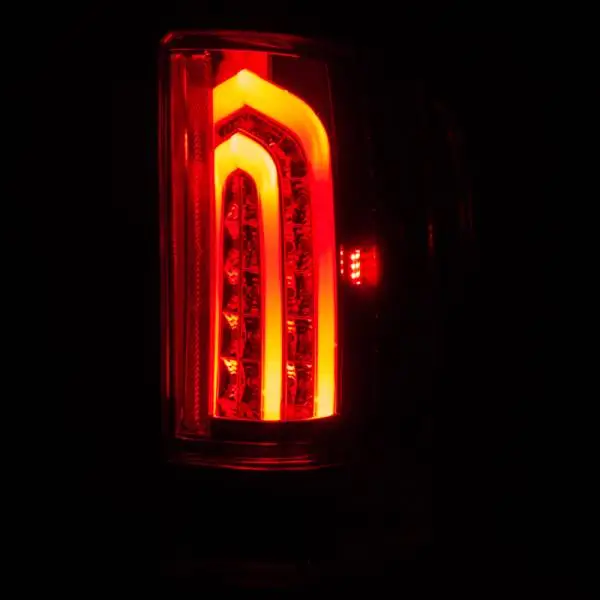 ANZO 2007-2013 Chevrolet Silverado 1500 LED Taillights Red/Clear G2 thumbnail 5