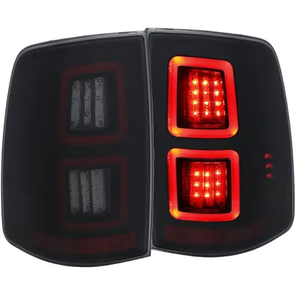 ANZO LED Smoke 13-17 Dodge Ram 1500/2500/3500 LED Taillights Smoke image 2