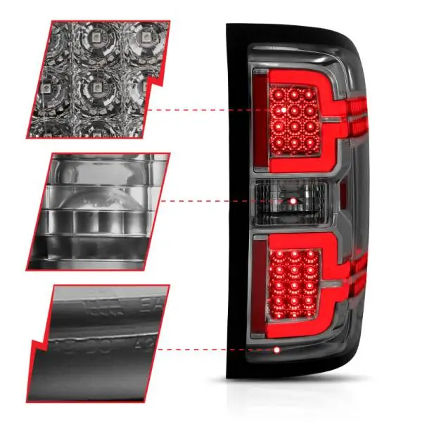 ANZO 2014-2018 Chevy Silverado 1500 LED Taillights Smoke thumbnail 8