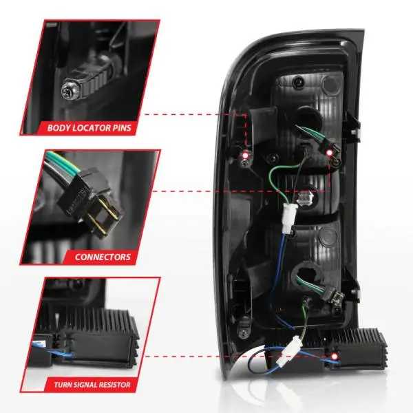 ANZO 2014-2018 Chevy Silverado 1500 LED Taillights Smoke thumbnail 12