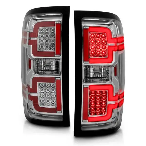 ANZO 2014-2018 Chevy Silverado 1500 LED Taillights Chrome thumbnail 11