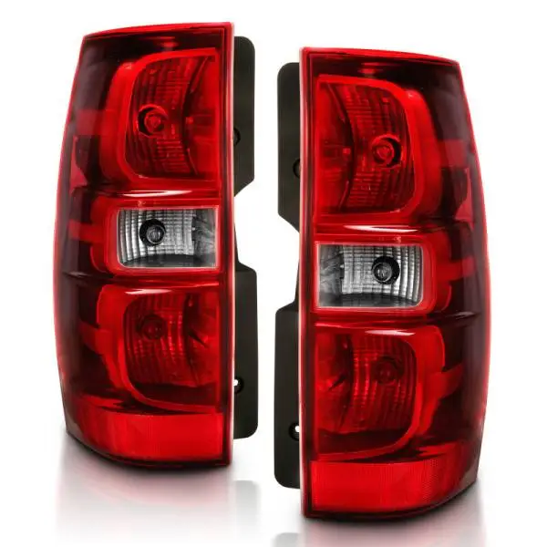 ANZO 2007-2014 Chevy Tahoe Taillight Red/Clear Lens (OE Replacement) thumbnail 7