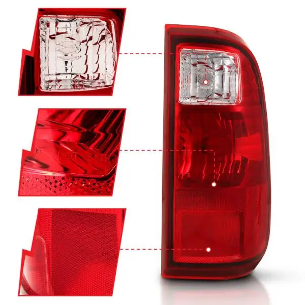ANZO 2008-2016 Ford F-250 Taillight Red/Clear Lens (OE Replacement) thumbnail 4