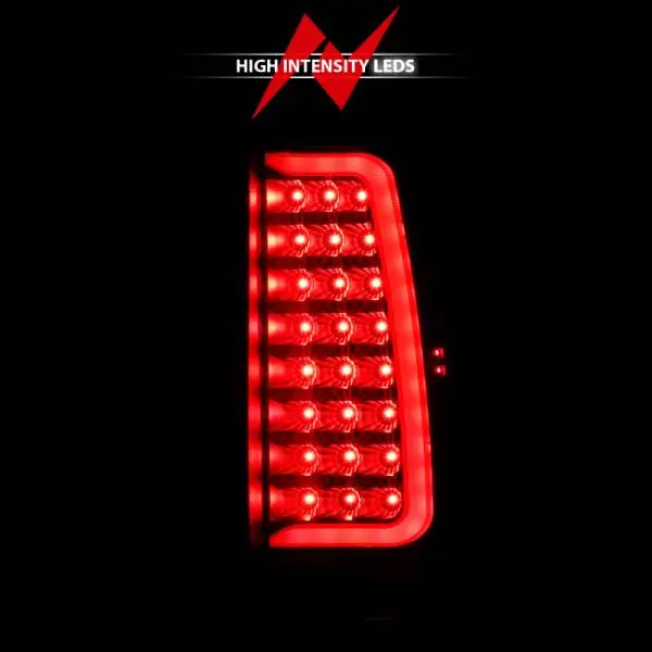 ANZO 2007-2014 Chevy Tahoe LED Taillight Plank Style Black w/Clear Lens thumbnail 5