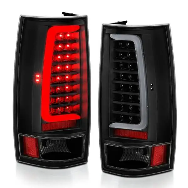 ANZO 2007-2014 Chevy Tahoe LED Taillight Plank Style Black w/Clear Lens thumbnail 7