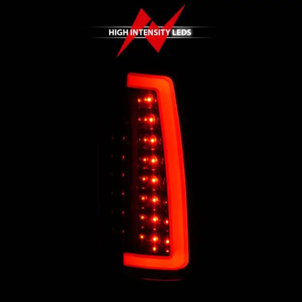 ANZO 1999-2000 Cadillac Escalade LED Taillights Black Housing Clear Lens Pair thumbnail 6