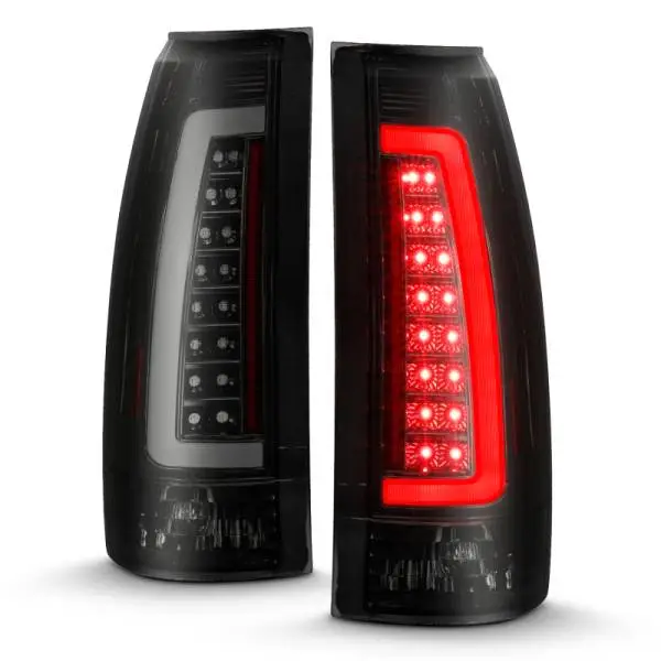 ANZO 1999-2000 Cadillac Escalade LED Taillights Black Housing Smoke Lens Pair thumbnail 8