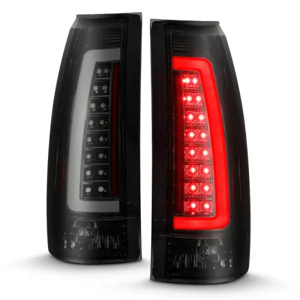 ANZO 1999-2000 Cadillac Escalade LED Taillights Black Housing Smoke Lens Pair thumbnail 16