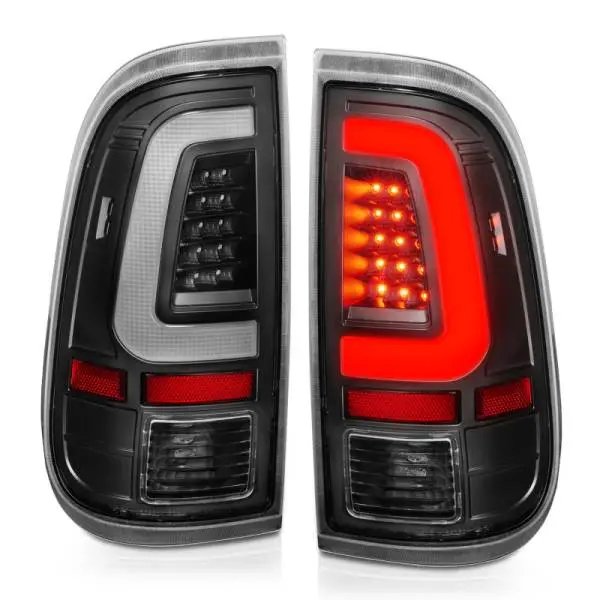 ANZO 2008-2016 Ford F-250 LED Taillights Black Housing Clear Lens (Pair) thumbnail 8