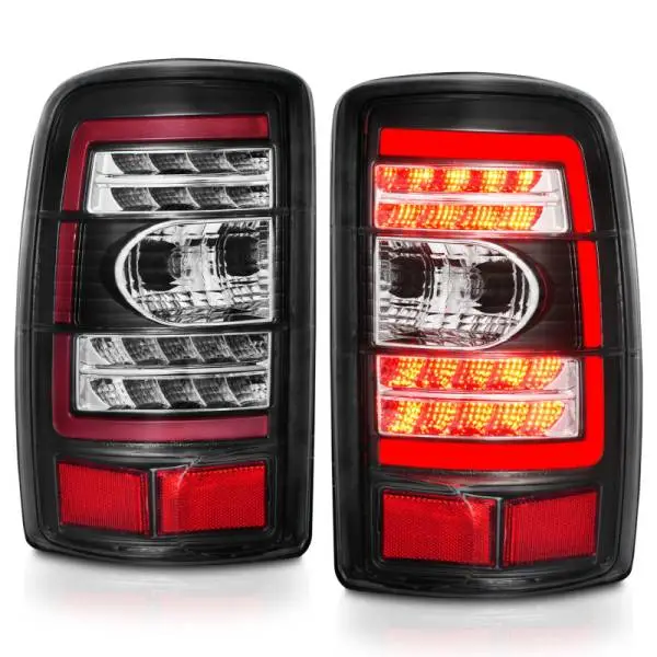 ANZO 2000-2006 Chevrolet Tahoe LED Tail Lights w/ Clear Lens Black Housing thumbnail 3