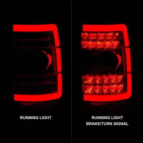 ANZO 2000-2006 Chevrolet Tahoe LED Tail Lights w/ Red Lens Chrome Housing thumbnail 6