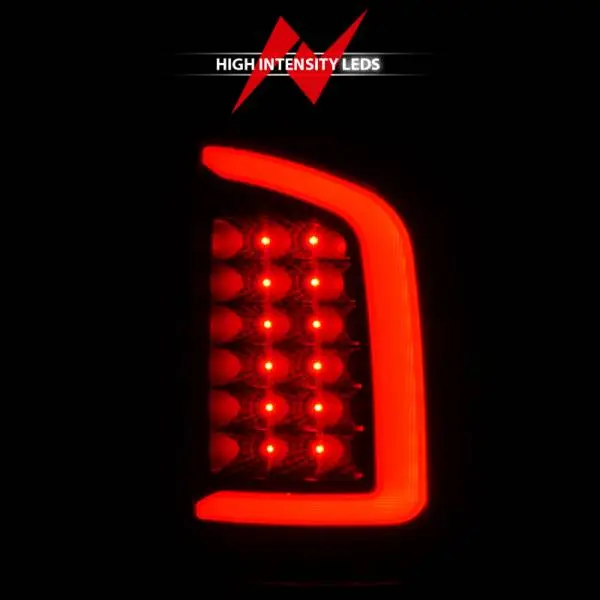 ANZO 2002-2006 Dodge  Ram 1500 LED Tail Lights w/ Light Bar Black Housing Smoke Lens thumbnail 6