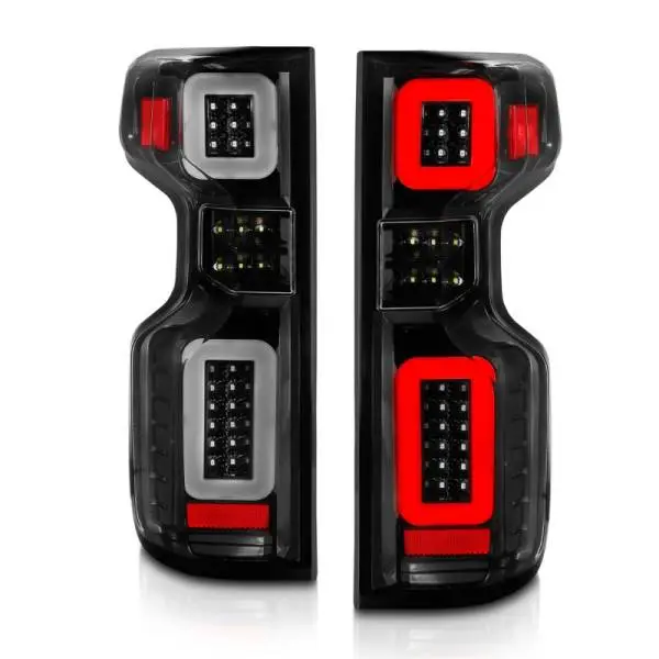 ANZO 19-21 Chevy Silverado Work Truck Full LED Taillights Blk Housing Clear Lens G2 (w/C light Bars) thumbnail 14