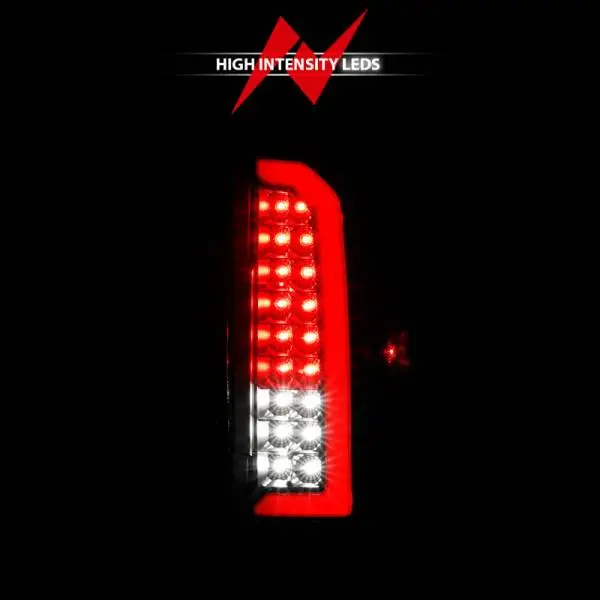 ANZO 15-21 Chevrolet Colorado Full LED Tail Lights w/ Red Lightbar Black Housing Clear Lens thumbnail 13