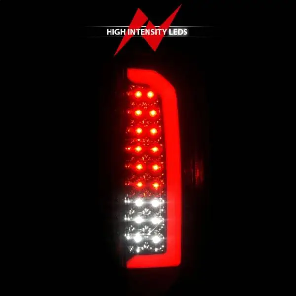 ANZO 15-21 Chevrolet Colorado Full LED Tail Lights w/ Red Lightbar Black Housing Smoke Lens thumbnail 5