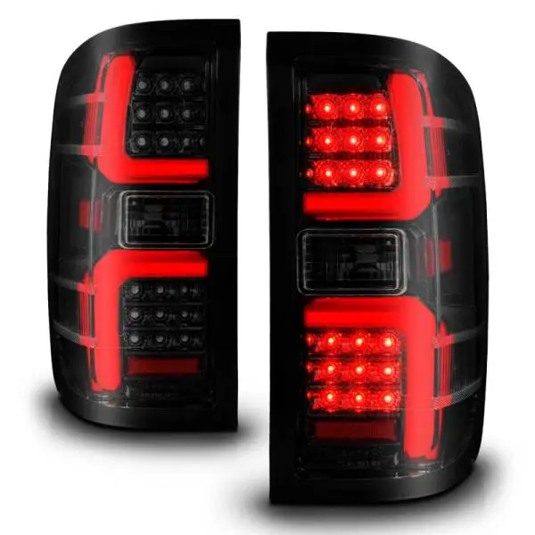 ANZO 15-19 Chevrolet Silverado 2500 HD/3500 HD LED Taillight w/ Sequential Black Housing/Smoke Lens thumbnail 8