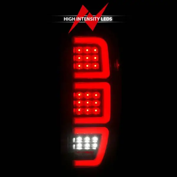 ANZO 19-23 GMC Sierra 1500/2500HD/3500HD Black Replacement Full LED Bar Tail Light thumbnail 12
