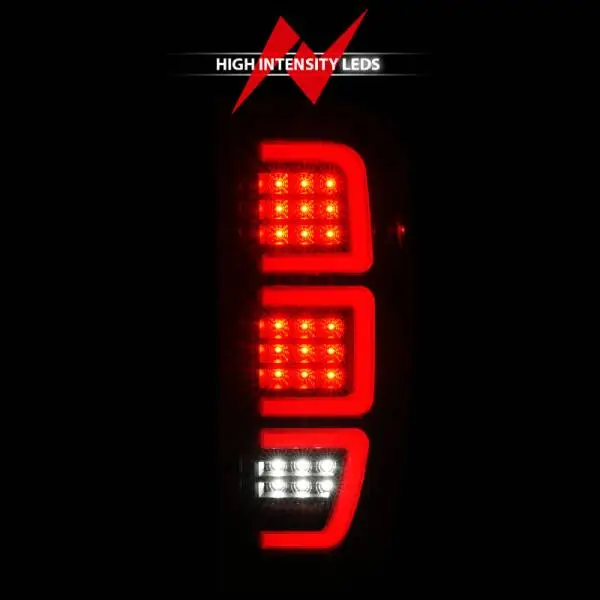 ANZO 19-23 GMC Sierra 1500/2500HD/3500HD Black Replacement Full LED Bar Tail Light thumbnail 7