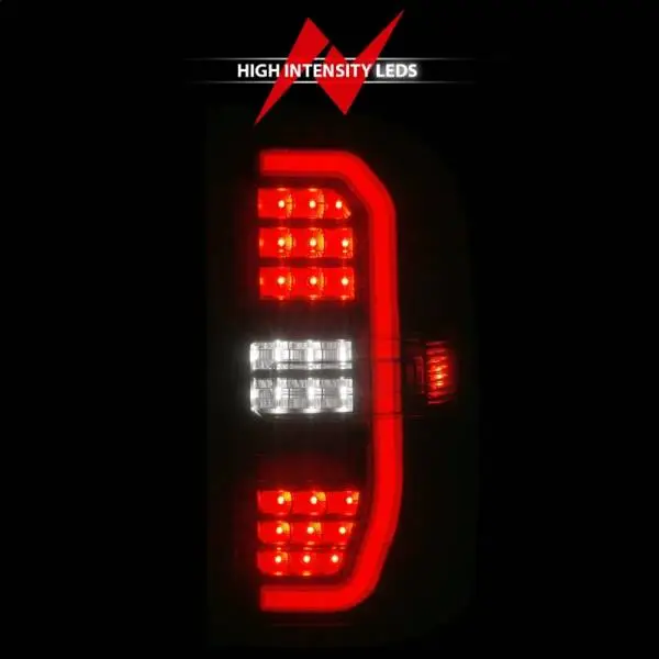 ANZO 14-18 GMC Sierra 1500 Full LED Taillights Black Housing Smoke Lens (w/C Light Bars) thumbnail 7