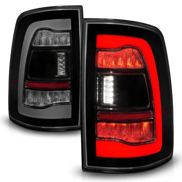 ANZO 09-18 Dodge Ram 1500 Sequential LED Taillights Smoke Black thumbnail 8