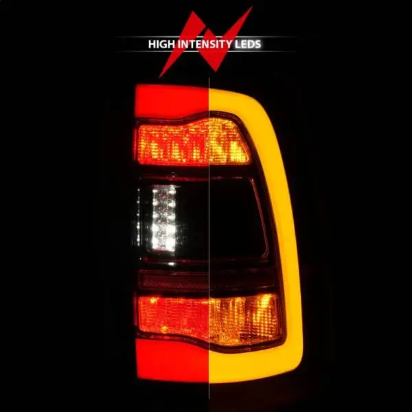 ANZO 09-18 Dodge Ram 1500 Sequential LED Taillights Black w/Switchback Amber Signal thumbnail 7