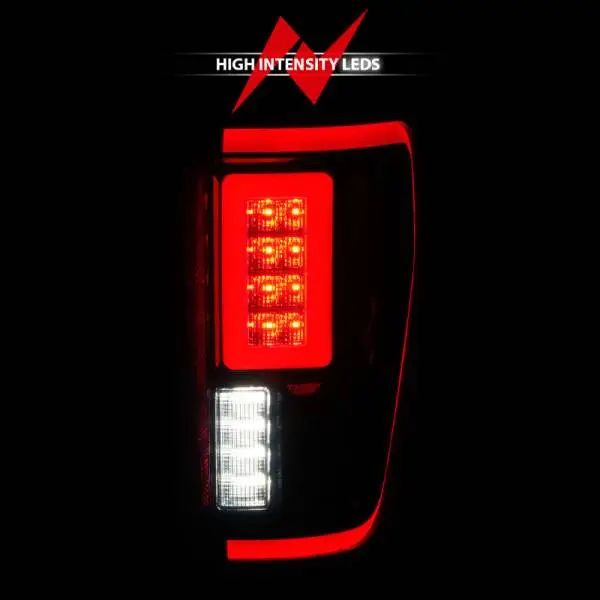 ANZO 21-23 Ford F-150 LED Taillights Seq. Signal w/BLIS Cover - Black Smoke thumbnail 12
