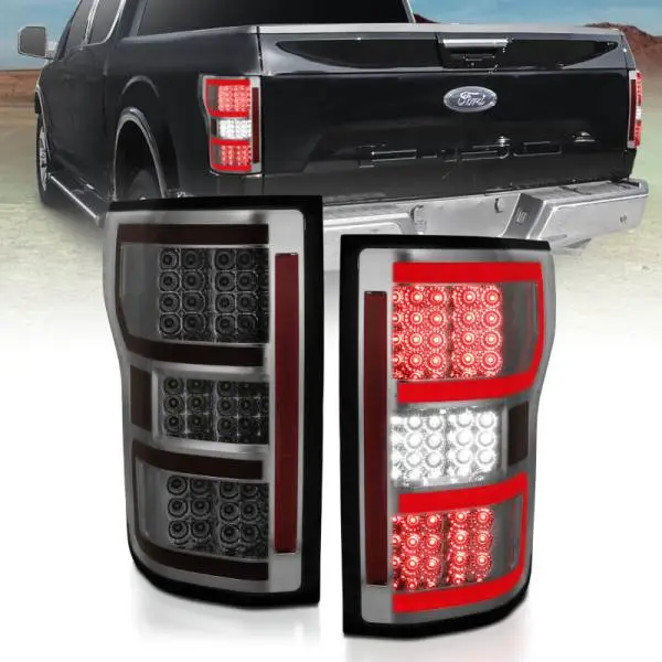 ANZO 18-19 Ford F-150 LED Taillights Smoke thumbnail 5