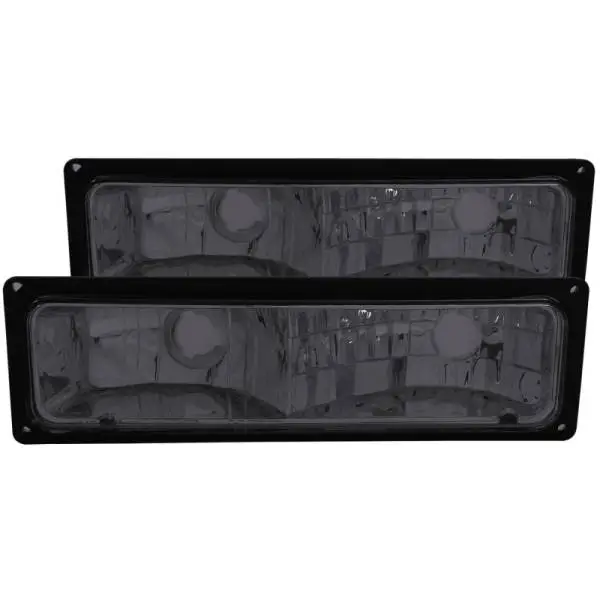 ANZO 1988-1998 Chevrolet C1500 Euro Parking Lights Smoke thumbnail 2
