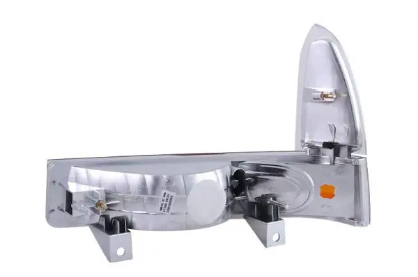 ANZO 2000-2004 Ford Excursion Euro Parking Lights Chrome w/ Amber Reflector thumbnail 3