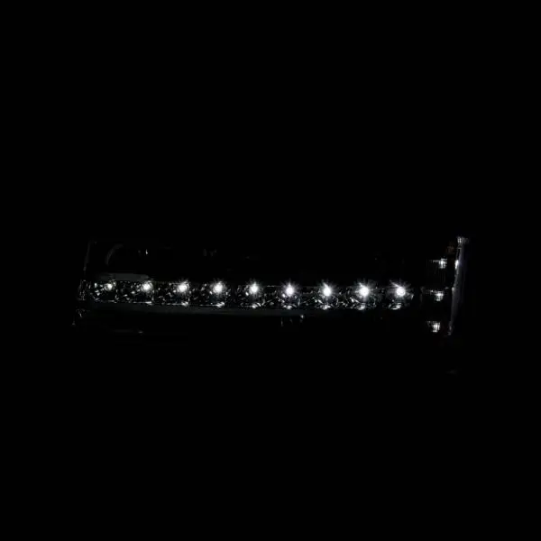 ANZO 2003-2006 Chevrolet Silverado 1500 LED Parking Lights Black w/ Amber Reflector thumbnail 4