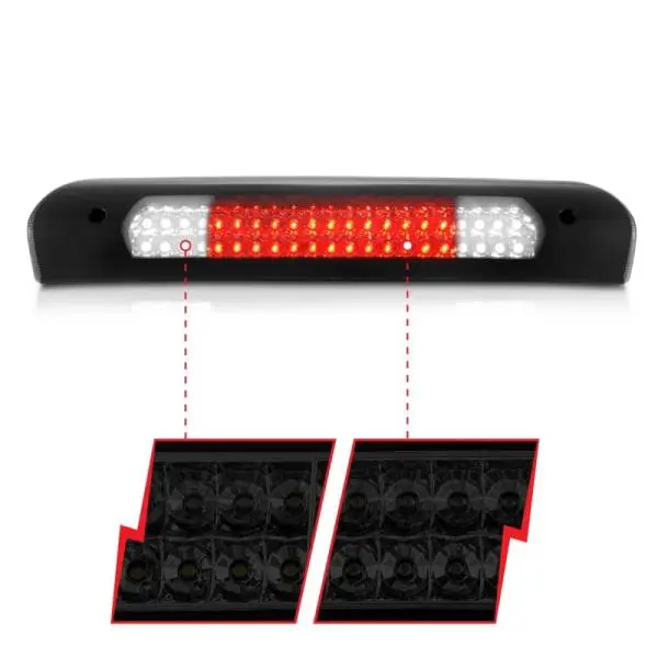 ANZO 2002-2008 Dodge Ram 1500 LED 3rd Brake Light Smoke B - Series thumbnail 4